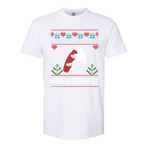 Wakeboard Gift Funny Christmas Funny Gift Softstyle CVC T-Shirt