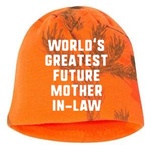 World's Greatest Future Mothergiftingiftlaw Gift Mother's Day Gift Kati - Camo Knit Beanie