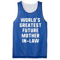 World's Greatest Future Mothergiftingiftlaw Gift Mother's Day Gift Mesh Reversible Basketball Jersey Tank