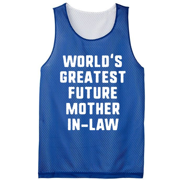 World's Greatest Future Mothergiftingiftlaw Gift Mother's Day Gift Mesh Reversible Basketball Jersey Tank