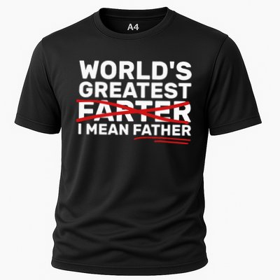 World's Greatest Farter I Mean Father Fathers Day Performance Shirt