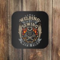 Welder Gifts Funny Welding Coaster