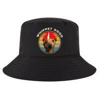 Whippet Good Funny 80s Music Dog Design Cool Comfort Performance Bucket Hat