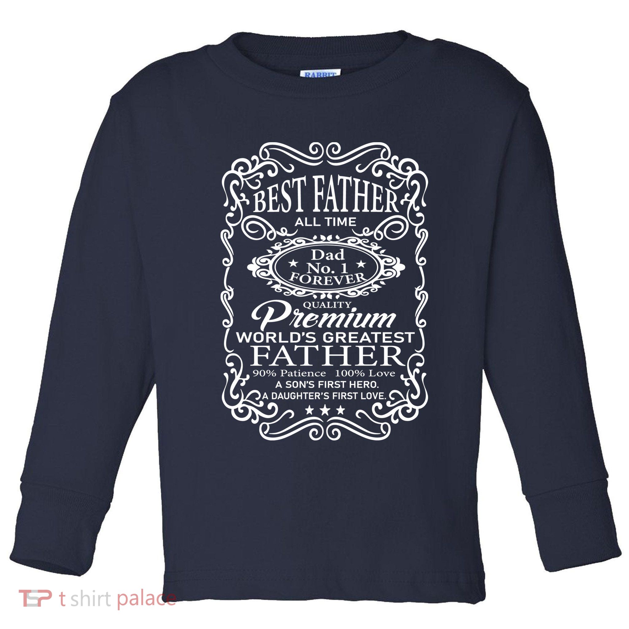 Worlds Greatest Father Mashup Quotes Toddler Long Sleeve Shirt