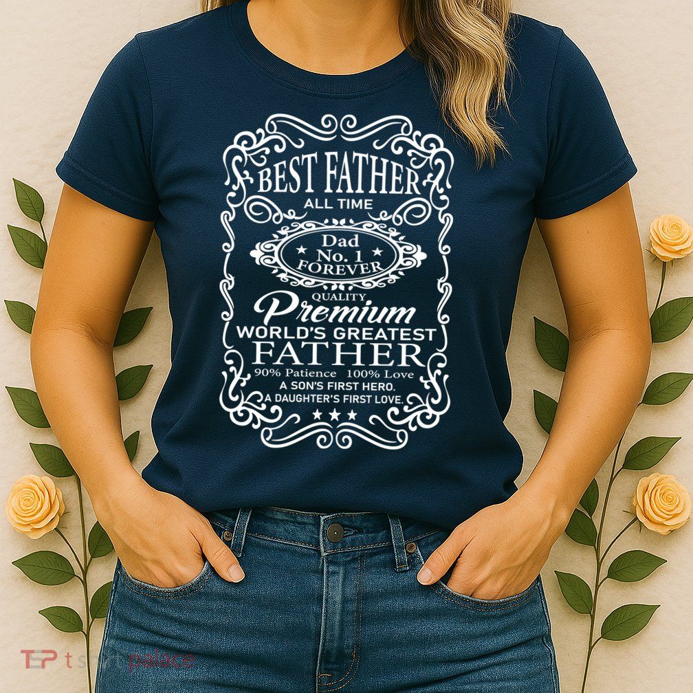 Worlds Greatest Father Mashup Quotes Womens T-Shirt