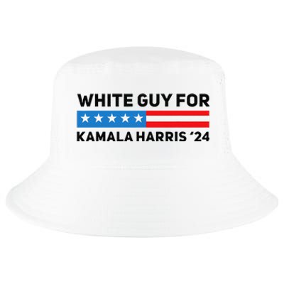 White Guy For Kamala Harris 2024 President Election Cool Comfort Performance Bucket Hat