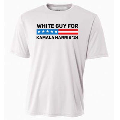 White Guy For Kamala Harris 2024 President Election Cooling Performance Crew T-Shirt