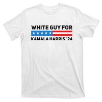 White Guy For Kamala Harris 2024 President Election T-Shirt