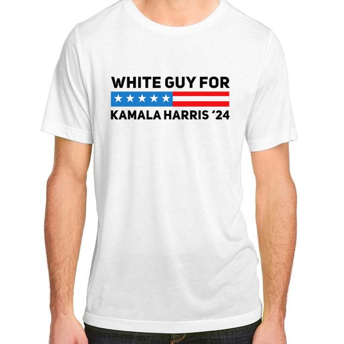 White Guy For Kamala Harris 2024 President Election Adult ChromaSoft Performance T-Shirt