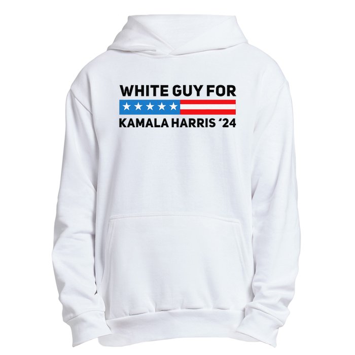 White Guy For Kamala Harris 2024 President Election Urban Pullover Hoodie