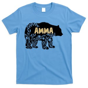 Wo Gift For Grandmother Gift Amma Bear Gift T-Shirt