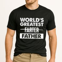 Worlds Greatest Farter Father Funny Dad Dad Quote Gift Cooling Performance Crew T-Shirt