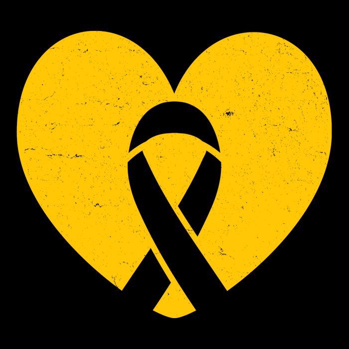 Wear Gold For Childhood Cancer Awareness Ribbon 16 in Basic Backpack