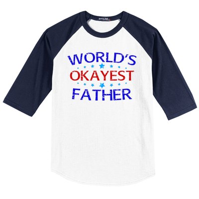 World's Greatest Father Baseball Sleeve Shirt