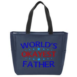 World's Greatest Father Zip Tote Bag