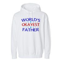 World's Greatest Father Garment-Dyed Fleece Hoodie