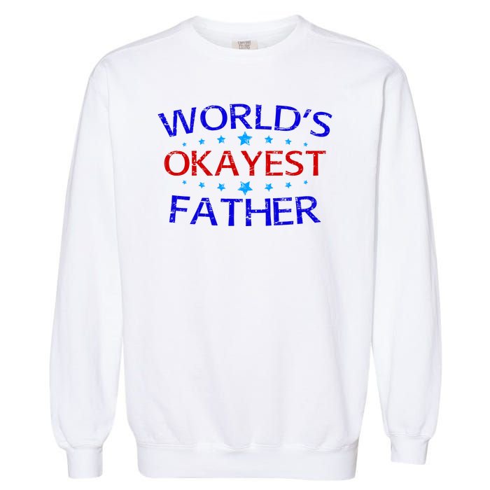 World's Greatest Father Garment-Dyed Sweatshirt