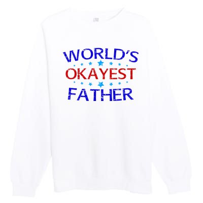 World's Greatest Father Premium Crewneck Sweatshirt