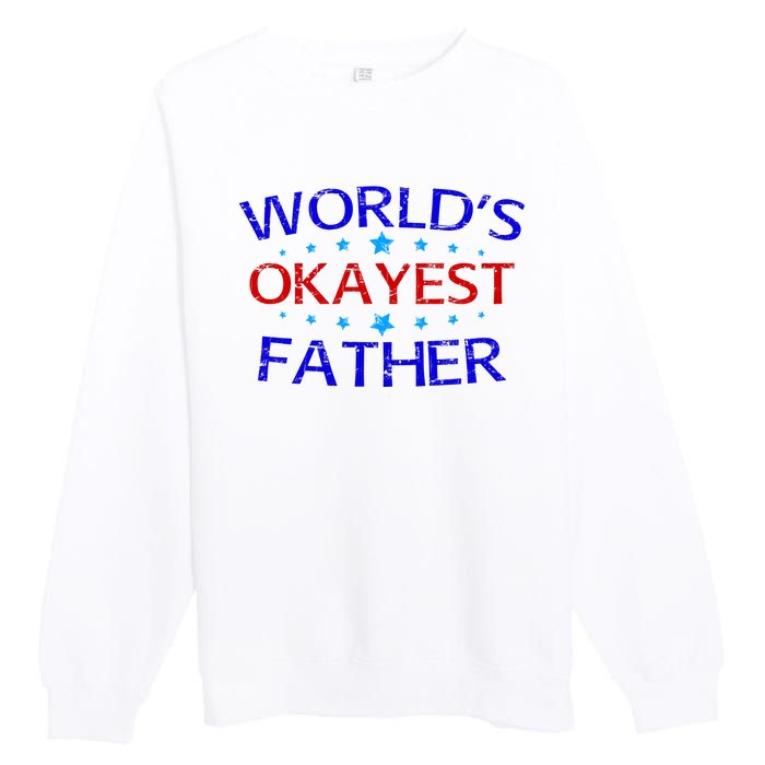 World's Greatest Father Premium Crewneck Sweatshirt