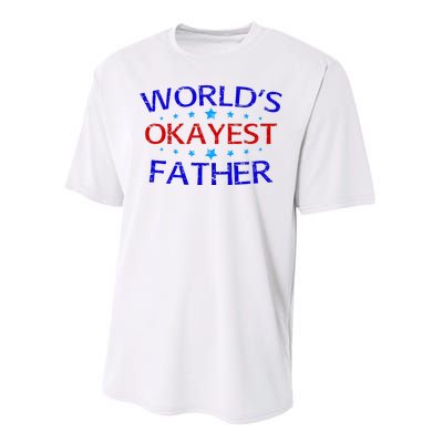 World's Greatest Father Performance Sprint T-Shirt