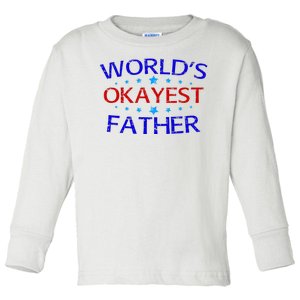 World's Greatest Father Toddler Long Sleeve Shirt