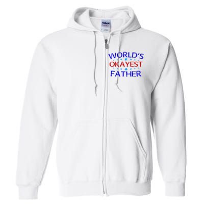 World's Greatest Father Full Zip Hoodie