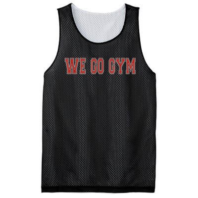 WE GO GYM WORKOUT Mesh Reversible Basketball Jersey Tank