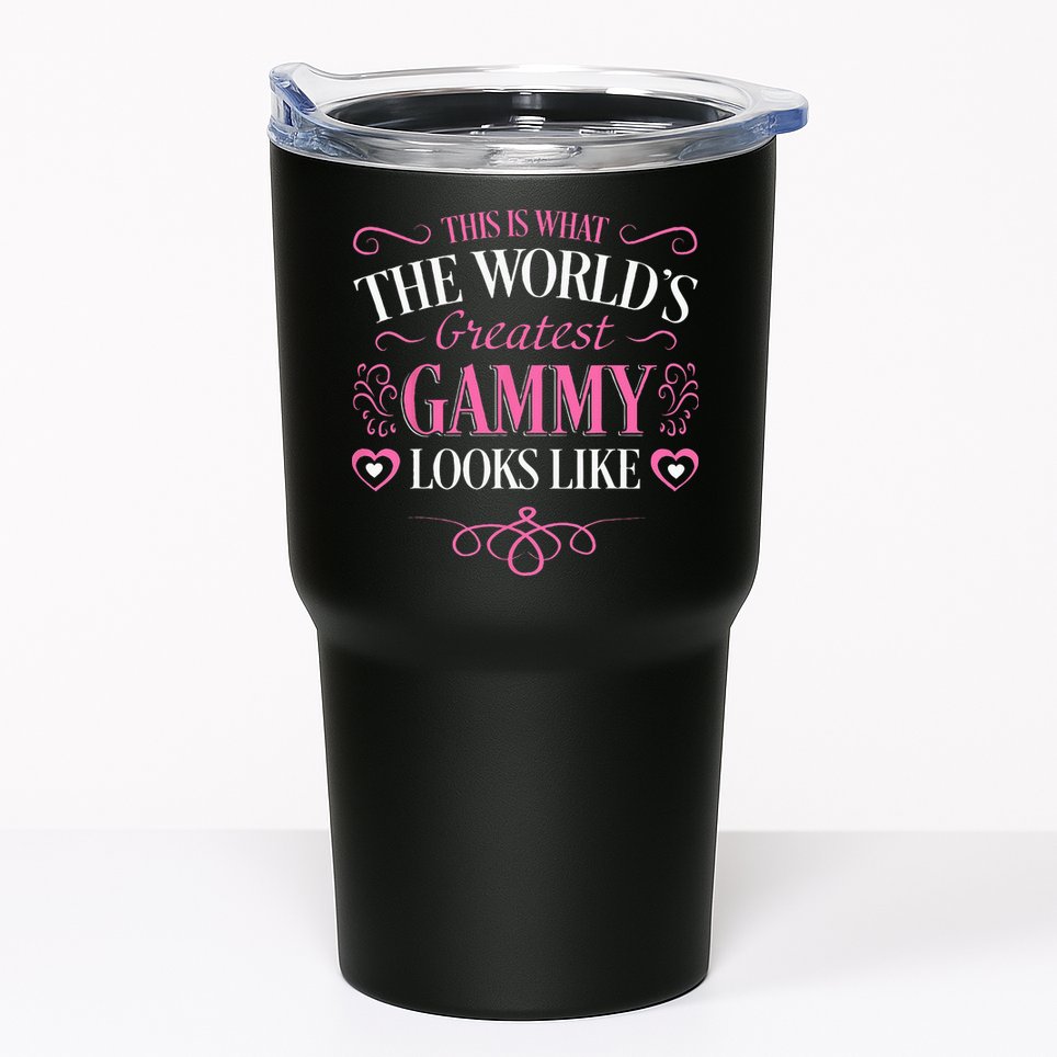Worlds Greatest Gammy Looks Like Grandma Mothers Day Gifts Tumbler