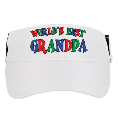 World's Greatest Grandpa Adult Drive Performance Visor