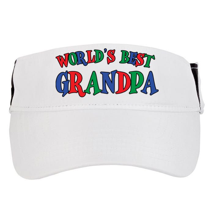 World's Greatest Grandpa Adult Drive Performance Visor