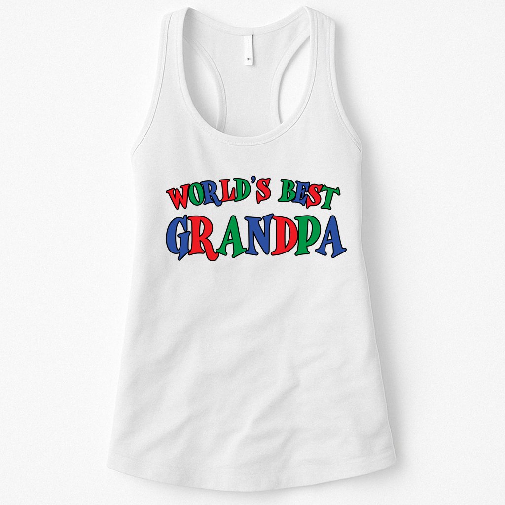 World's Greatest Grandpa Womens Tank Top