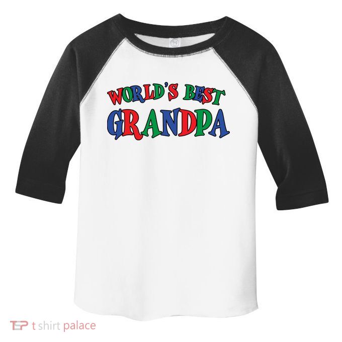 World's Greatest Grandpa Toddler Fine Jersey T-Shirt