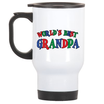 World's Greatest Grandpa Stainless Steel Travel Mug