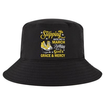 With Gods Grace Mercy Cool Comfort Performance Bucket Hat