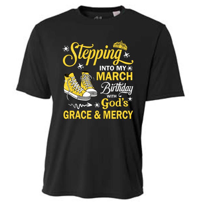 With Gods Grace Mercy Cooling Performance Crew T-Shirt