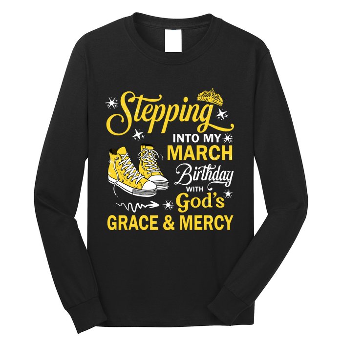 With Gods Grace Mercy Long Sleeve Shirt