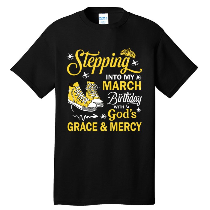 With Gods Grace Mercy Tall T-Shirt