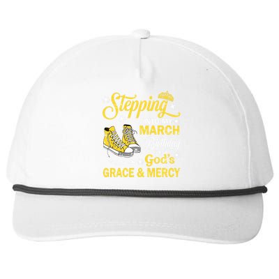 With Gods Grace Mercy Snapback Five-Panel Rope Hat