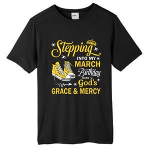 With Gods Grace Mercy Tall Fusion ChromaSoft Performance T-Shirt