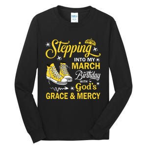 With Gods Grace Mercy Tall Long Sleeve T-Shirt