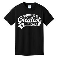 Worlds Greatest Grandpa Funny Fathers Day Kids T-Shirt