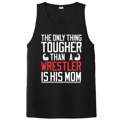 Wrestling Gift Gift Mom Wrestling Mom Gift PosiCharge Competitor Tank