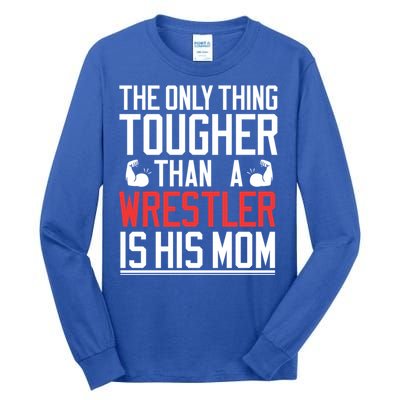 Wrestling Gift Gift Mom Wrestling Mom Gift Tall Long Sleeve T-Shirt