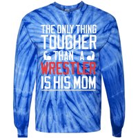 Wrestling Gift Gift Mom Wrestling Mom Gift Tie-Dye Long Sleeve Shirt