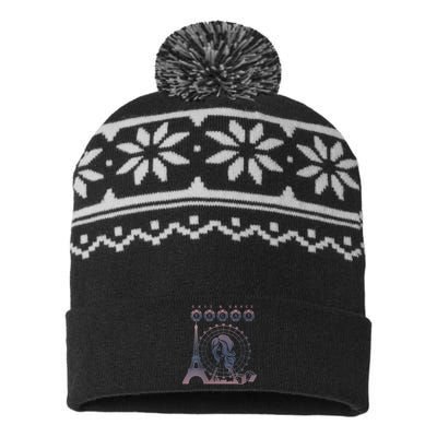 Womens Grit & Grace Take VEGAS USA-Made Snowflake Beanie