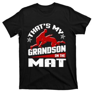 Wrestling Grandma Grandpa Wrestle Season T-Shirt