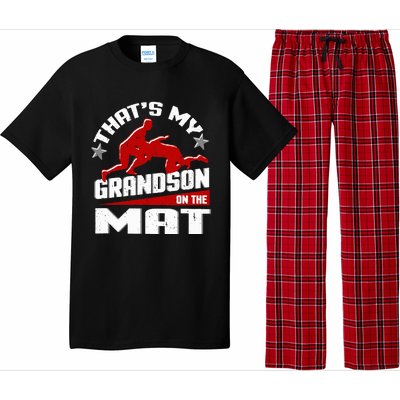 Wrestling Grandma Grandpa Wrestle Season Pajama Set