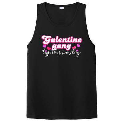 Wo Galentine Gang Together We Slay ValentineS Day PosiCharge Competitor Tank