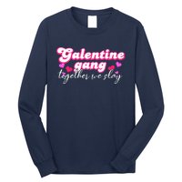 Wo Galentine Gang Together We Slay ValentineS Day Long Sleeve Shirt