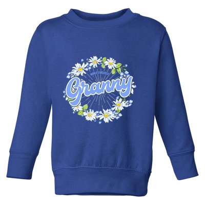 World's Greatest Granny Gift Grandma Cool Gift Toddler Sweatshirt
